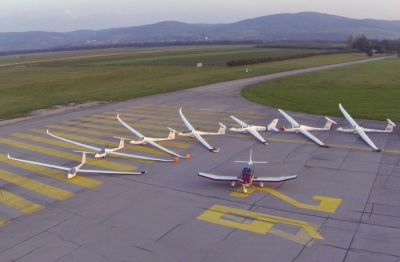 Flugzeugpark des SFC-Tulln